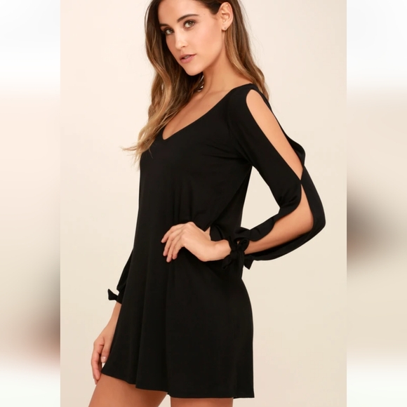 Lulu's Glory of Love Black Shift Dress - Picture 5 of 14